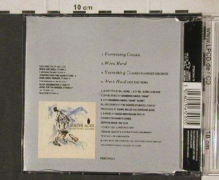 Depeche Mode: Everything Counts*2+2,largerAmount, Mute (CDBong3), D, 91 Typ: CD5" Best.-Nr.: 90938 Preis: 10,00 Euro