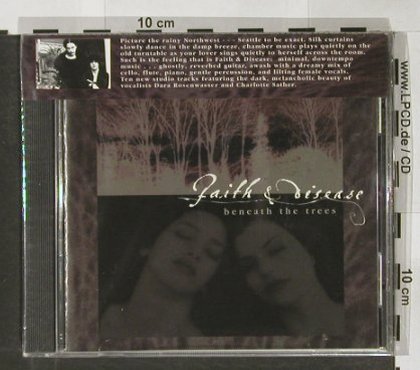 Faith & Disease: Beneath the Trees, FS-New, Project (105), , 2000 Typ: CD Best.-Nr.: 90990 Preis: 11,50 Euro