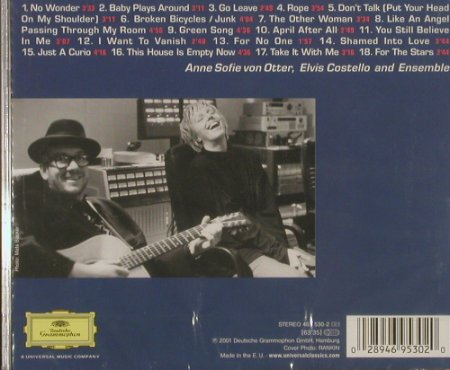Von Otter,Anne S. & Costello,Elvis: For The Stars, FS-New, D.Gr.(), EU, 01 - CD - 91061 - 10,00 Euro