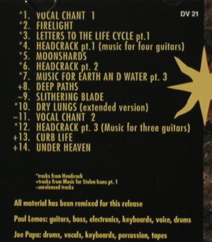 Controlled Bleeding: Songs from the Vault, RTD, D, 94 Typ: CD Best.-Nr.: 91274 Preis: 14,00 Euro