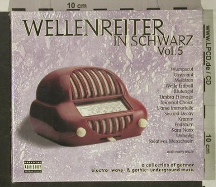 V.A.Wellenreiter in Schwarz: Vol.5, Digi, FS-New, Nova/Credo(), D, 2001 - 2CD - 92472 - 12,50 Euro