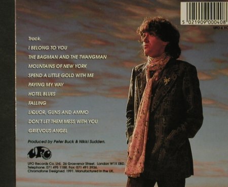 Sudden,Nikki: The Jewel Thief, Digi, UFO (4 Xcd), UK, 1991 Typ: CD Best.-Nr.: 92589 Preis: 10,00 Euro