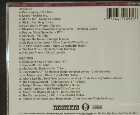Connelly,Chris: Initials C.C., FS-New, Invisible, US, 2002 Typ: 2CD Best.-Nr.: 92590 Preis: 10,00 Euro
