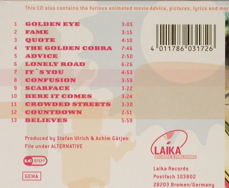 Swim Two Birds: Countdown, Digi, FS-New, Laika (3510172 2), D, 2003 Typ: CD Best.-Nr.: 92986 Preis: 10,00 Euro
