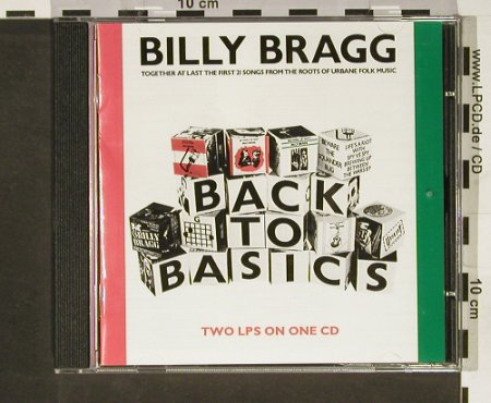 Bragg,Billy: Back to Basics, CookVinyl (COOK CD 060), UK, 1993 Typ: CD Best.-Nr.: 93206 Preis: 12,50 Euro