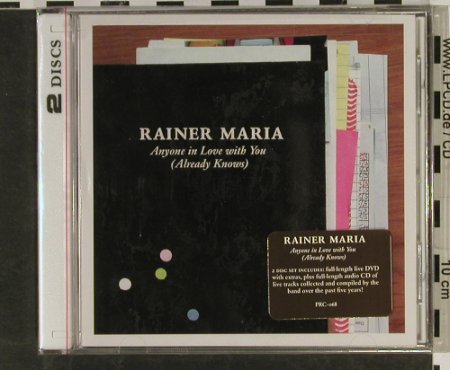 Maria,Rainer: Anyone in Love With You, FS-New, Polyvinyl Rec.(), US, 2004 - CD/DVD - 93265 - 10,00 Euro