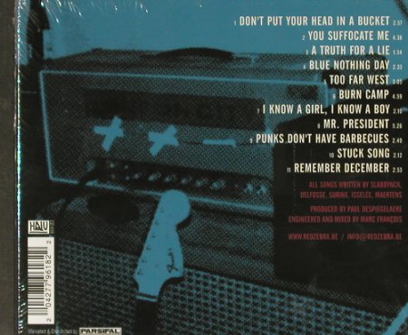 Red Zebra: Don't Put Your Head Ina Bucket,Digi, Halu(618), B,FS-New, 2005 - CD - 93309 - 12,50 Euro