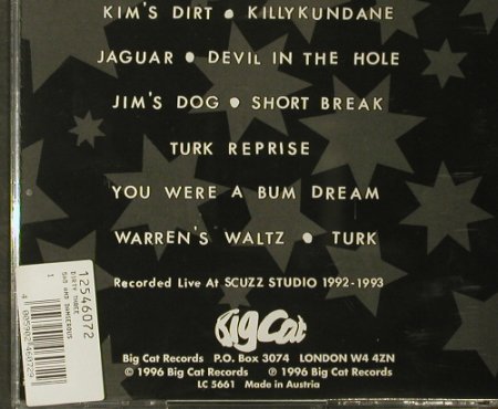 Dirty Three: Sad & Dangerous, Big Cat (ABB 107), A, 1996 Typ: CD Best.-Nr.: 93371 Preis: 10,00 Euro