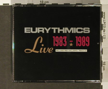 Eurythmics: Live'83-89, BMG, UK, 1993 Typ: 3CD Best.-Nr.: 93840 Preis: 12,50 Euro
