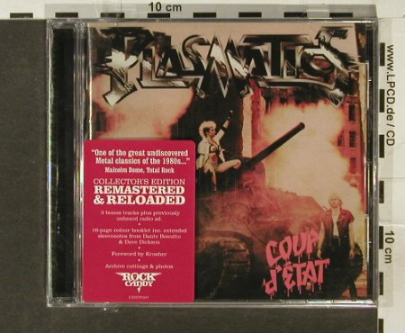 Plasmatics: Coup d'Etat, 14 Tr., FS-New, Rock Candy(), UK, 2005 - CD - 94180 - 11,50 Euro