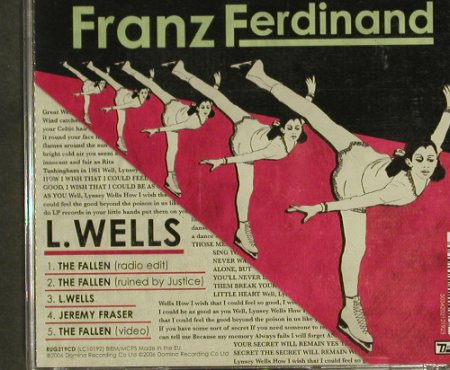 Franz Ferdinand: The Fallen/L.Wells,4Tr.+video, Domino (RUG219cd), EU, 2006 Typ: CD5" Best.-Nr.: 94448 Preis: 4,00 Euro