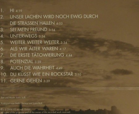 Balk,Justin: Golden, FS-New, V2, D, 2006 Typ: CD Best.-Nr.: 94521 Preis: 7,50 Euro