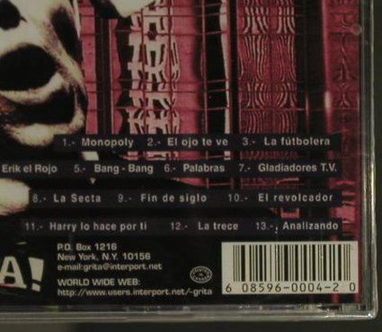 Bajo Presion: Lapolla Records, FS-New, Grita, US Typ: CD Best.-Nr.: 94569 Preis: 10,00 Euro