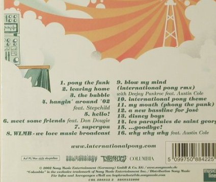 International Pony: We Love Music, Digi, Columbia(508842 2), A, 2002 - CD - 95095 - 10,00 Euro