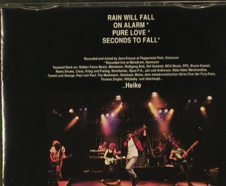 Fury In The Slaughterhouse: Rain Will Fall+3, SPV (055-88383), D, 1990 Typ: CD5" Best.-Nr.: 95187 Preis: 5,00 Euro