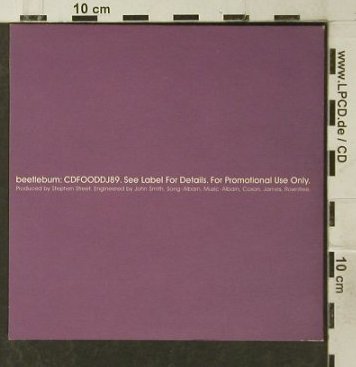 Blur: Beetlebum,1 Tr.Promo, Food(), NL, 1997 - CD5inch - 95243 - 5,00 Euro
