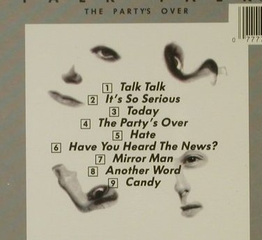 Talk Talk: The Party's Over, EMI(CDP 7 46366 2), UK, 1982 - CD - 95303 - 10,00 Euro