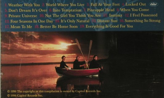 Crowded House: Recurring Dream-Very Best, Capitol, UK, 1996 Typ: CD Best.-Nr.: 95464 Preis: 10,00 Euro