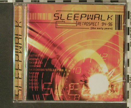 Sleepwalk: Retrospect 94-96, the early years, Scanner(SCAN 024), D, FS-New, 03 - CD - 95511 - 10,00 Euro