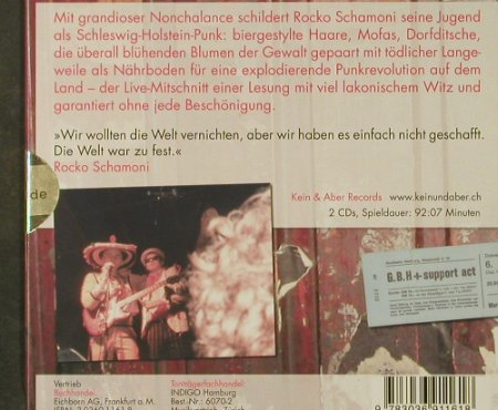 Schamoni,Rocko: Dorfpunks, Digi, Kein & Aber(6070-2), D, 2005 - 2CD - 95585 - 10,00 Euro