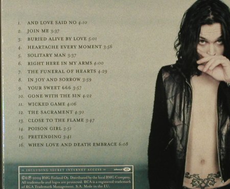 Him: And Love Said No-Greatest Hits,Digi, BMG Finland(), EU, 2004 - CD/DVD - 95608 - 11,50 Euro