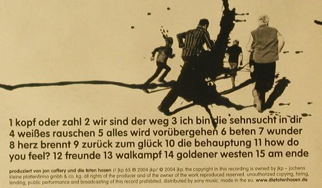 Toten Hosen: Zurück Zum Glck, Digi, Sony(), EU, 2004 - CD - 95609 - 10,00 Euro