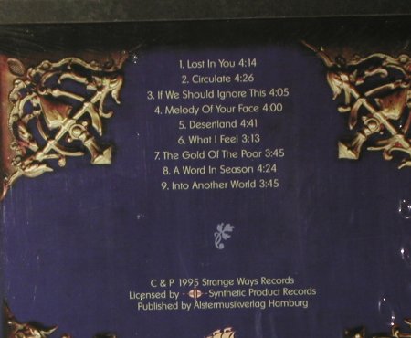 De/Vision: Antiquity,unrel.Tracks 90-92,Digi, Indigo (1222-2), D, 1995 Typ: CD Best.-Nr.: 95934 Preis: 11,50 Euro