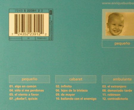 Bunbury: Pequeno,Digi, Chrys., EU, 1999 Typ: CD Best.-Nr.: 95942 Preis: 11,50 Euro