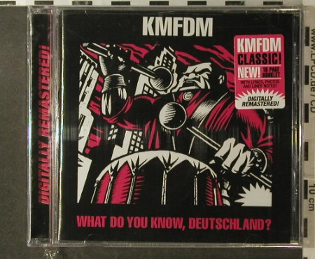 KMFDM: What do you know,Deutschland,FS-New, Metropolis(MET 439), USSA, 2006 - CD - 96128 - 10,00 Euro