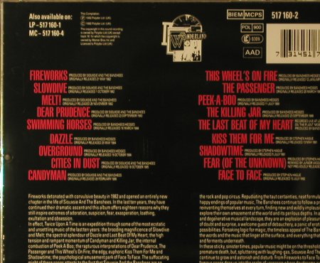 Siouxsie & The Banshees: The Singles-Twice Upon A Time, Polydor(517 160-2), EU, 1992 - CD - 96178 - 7,50 Euro