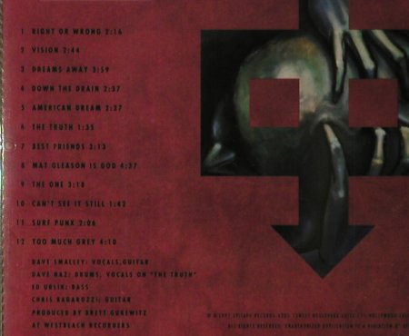 Down By Law: Same, Epitaph (E-86411-2), US, 1991 Typ: CD Best.-Nr.: 96199 Preis: 10,00 Euro