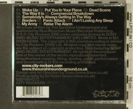Sunshine Underground: Raise the Alarm, FS-New, City Rockers(), , 2006 - CD - 96333 - 10,00 Euro
