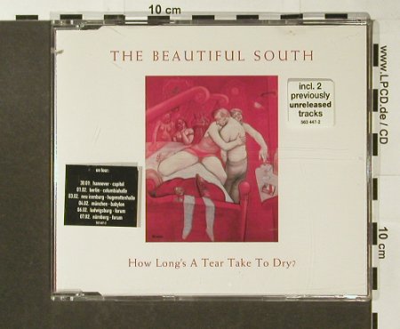Beautiful South: How Long's A Tear Take To Dry?+3, Mercury (563 447-2), EU, co, 1998 Typ: CD5" Best.-Nr.: 96508 Preis: 2,00 Euro