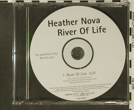 Nova,Heather: River of Life,Promo,1 Tr. NoBooklet, Saltwater(), A, 2003 - CD5inch - 96684 - 4,00 Euro