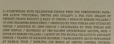 Guided By Voices: Everything with Helicopter+2, Matador(OLE 552-2), UK, 2002 - CD5inch - 96755 - 5,00 Euro