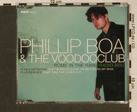 Boa,Phillip & the Voodooclub: Rome in the Rain(7Tr.), RCA(), EU, 00 - CD5inch - 97041 - 3,00 Euro