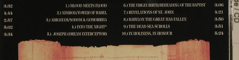 Bollock Brothers(Famous): The Dead Sea Scrolls, SPV, D, 91 Typ: CD Best.-Nr.: 97055 Preis: 5,00 Euro