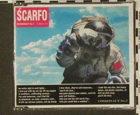 Scarfo: Cosmonaut No.7+3, Deceptive Rec. (Bluff 053), UK, 97 Typ: CD5" Best.-Nr.: 97180 Preis: 3,00 Euro