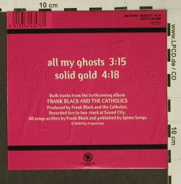 Black,Frank & Catholics: All my Ghosts / Solid Gold, Digi, Play it ag(), , 98 - CD5inch - 97233 - 3,00 Euro