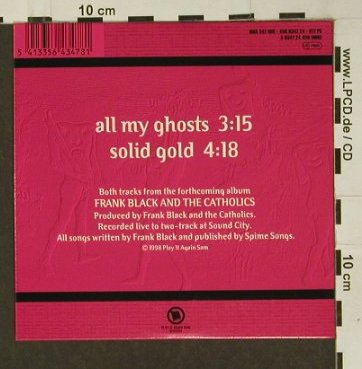 Black,Frank & Catholics: All my Ghosts / Solid Gold, Digi, Play it ag, , 98 Typ: CD5" Best.-Nr.: 97233 Preis: 3,00 Euro