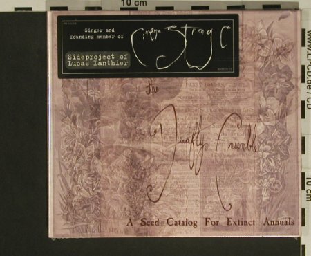 Deadfly Ensemble: A Seed Catalog for Extinct Annuals, Trisol, EU,FS-New, 2007 Typ: CD Best.-Nr.: 97503 Preis: 11,50 Euro