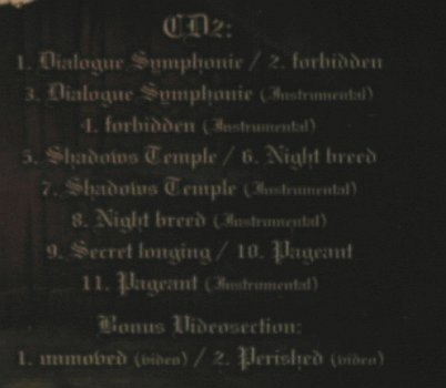 Moi Dix Mois: Nocturnal Opera, FS-New, Trisol (TRI 324), EU, 2007 Typ: 2CD Best.-Nr.: 97711 Preis: 11,50 Euro