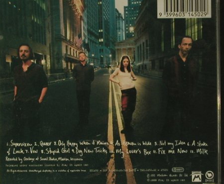 Garbage: Same- signiert, Mushroom, EC, 1995 Typ: CD Best.-Nr.: 98007 Preis: 20,00 Euro