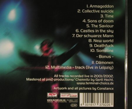 Terminal Choice: Buried A-Live, Out Of Line (OUT 085), D, 2002 Typ: CD Best.-Nr.: 98352 Preis: 7,50 Euro