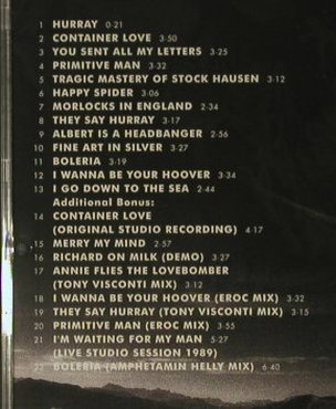Boa,Phillip & Voodoo Club: Hair(89), +7 Bonus Tr., Polydor, D, 2006 Typ: CD Best.-Nr.: 98554 Preis: 10,00 Euro