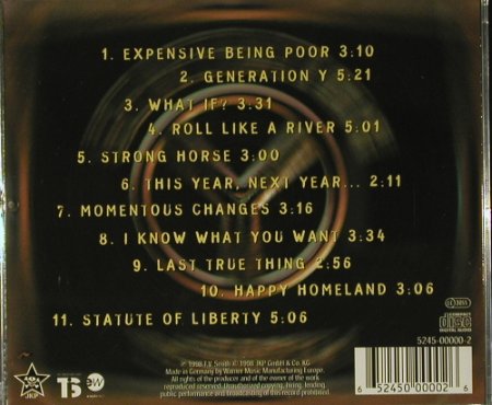 TV Smith: Generation Y, feat.Tote Hosen, JKP(16), D, 1998 - CD - 98589 - 10,00 Euro