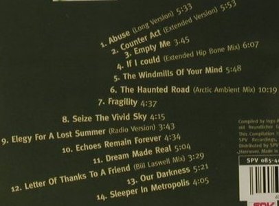 Clark,Anne: The Nineties - A Fine Collection, SPV (085-44632), D, 1996 Typ: CD Best.-Nr.: 98726 Preis: 5,00 Euro