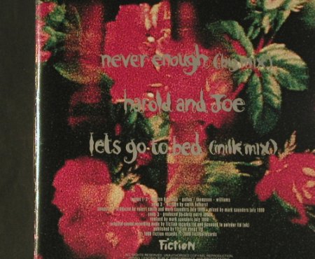 Cure: Never Enough+2, Fiction (877 899-2), D, 1990 Typ: CD5" Best.-Nr.: 98859 Preis: 4,00 Euro