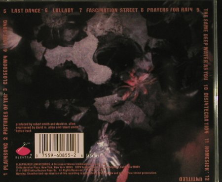 Cure: Disintigration, Elektra (9 60855-2), US, 1989 Typ: CD Best.-Nr.: 98937 Preis: 10,00 Euro