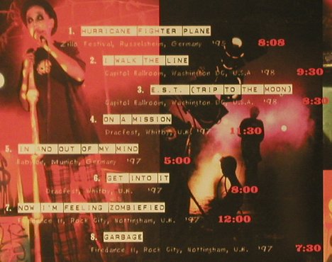 Alien Sex Fiend: Flashbacks(Live 1995-1998), Almafame (YEAAH 52), UK, 2000 Typ: CD Best.-Nr.: 98953 Preis: 7,50 Euro